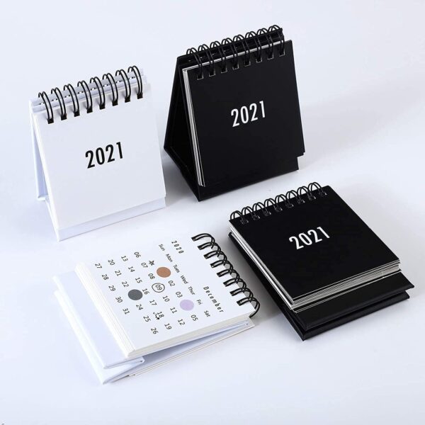 Mini Desk Calendar, 2022 Monthly Desk Calendar Mini Daily Schedule for office use - Image 3