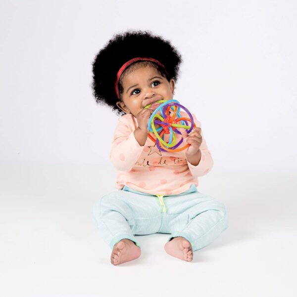 Manhattan Toy Winkel Rattle & Sensory Teether Toy - Image 4