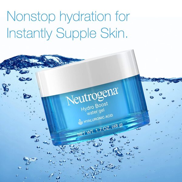 Hydrating Water Face Gel Moisturizer for Dry Skin - Image 2