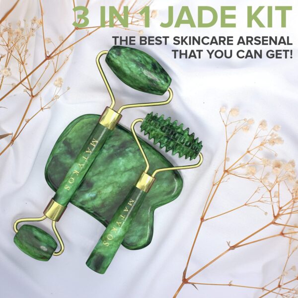 Jade Roller for Face - Image 3